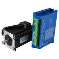 Drivers and stepper motors with encoder