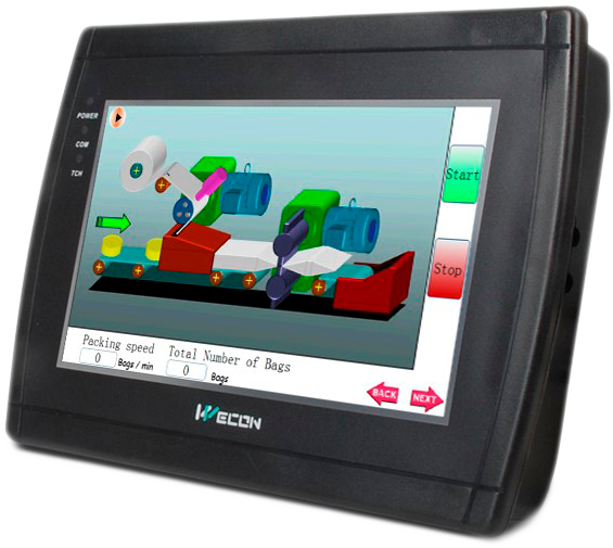Сенсорна панель Wecon 7 HMI LEVI-700L(Economic) Сенсорна панель Wecon 7 HMI LEVI-700L(Economic)
