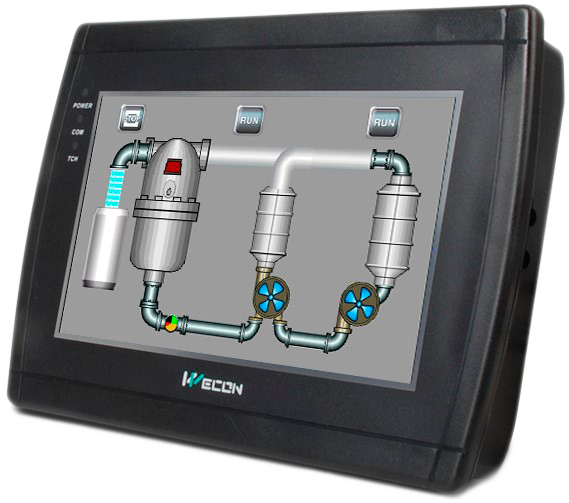 Сенсорна панель Wecon 7 HMI LEVI-777A(Standard) Сенсорна панель Wecon 7 HMI LEVI-777A(Standard)